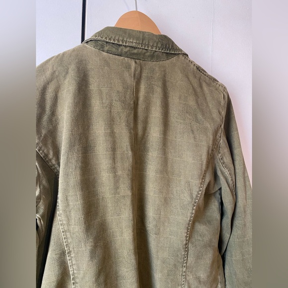 Vintage Y2K Caribbean Joe Olive Brown Blazer
Subtle faded plaid & floral pattern - Picture 7 of 8